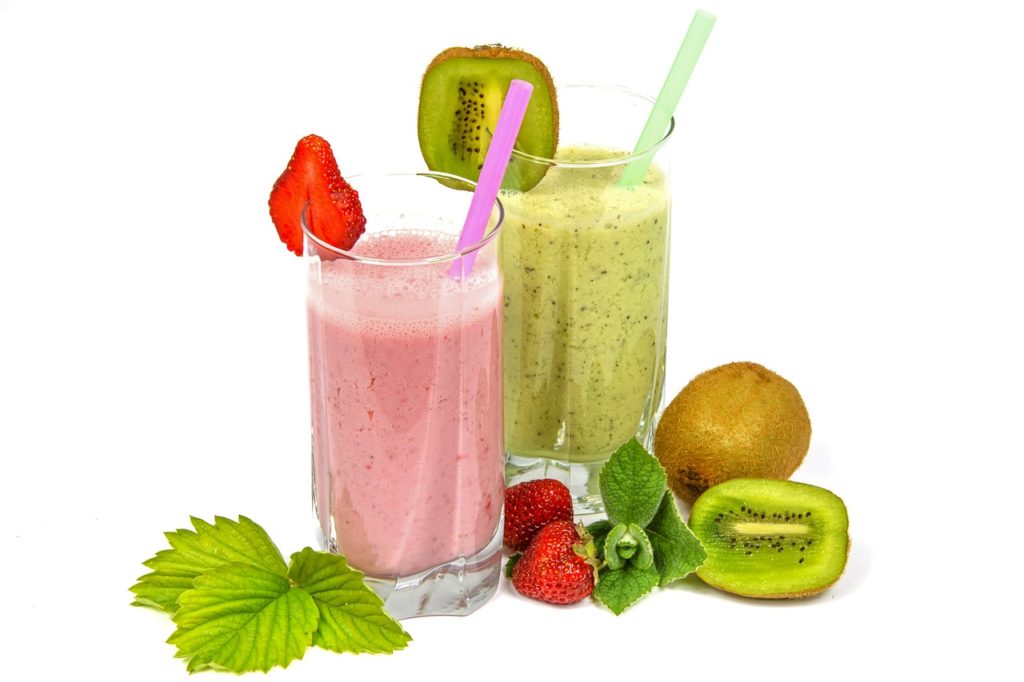 smoothie truskawkowe